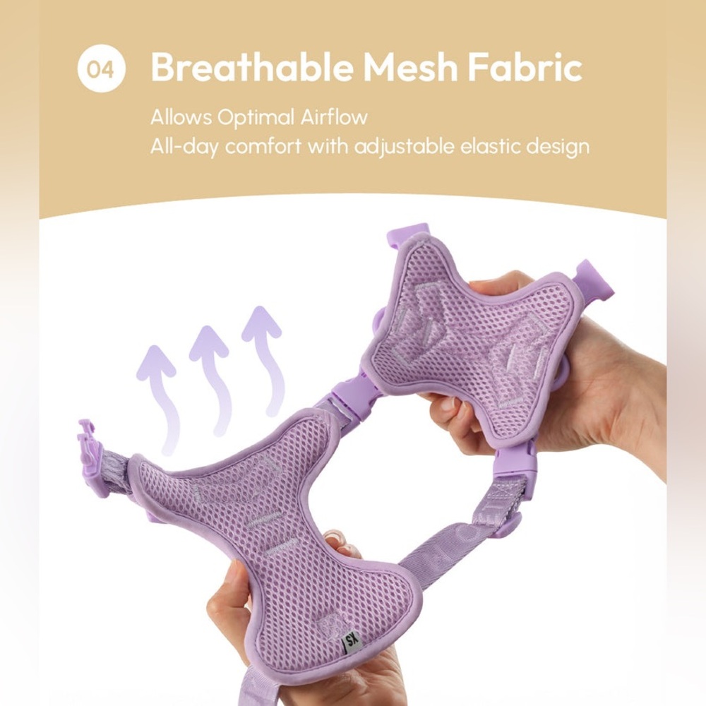 Purple Dog Harness - Picture 3 of 7